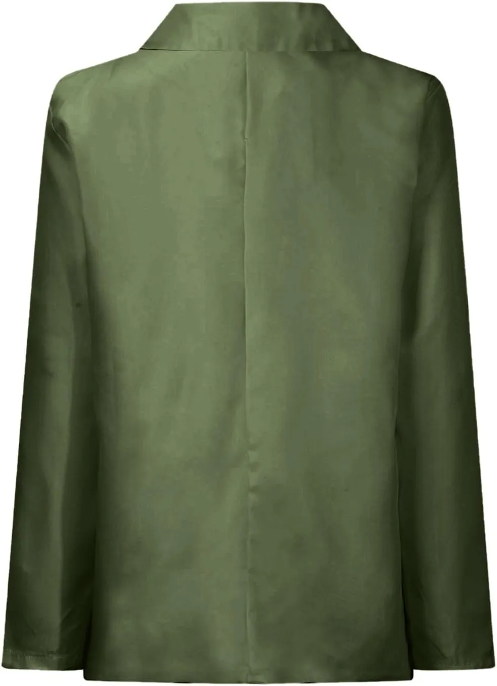 Womens Casual Blazers Open Front Business Long Sleeve Jackets Plus Size Lightweight Work Office Blazer Cardigan