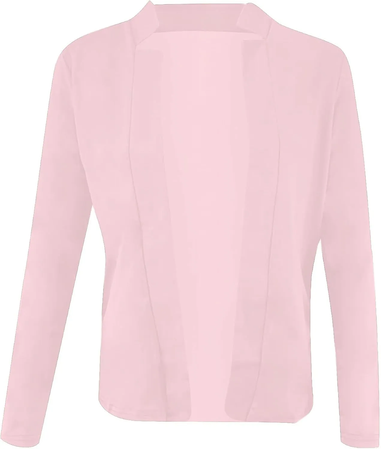 Womens Casual Blazers Open Front Business Long Sleeve Jackets Plus Size Lightweight Work Office Blazer Cardigan