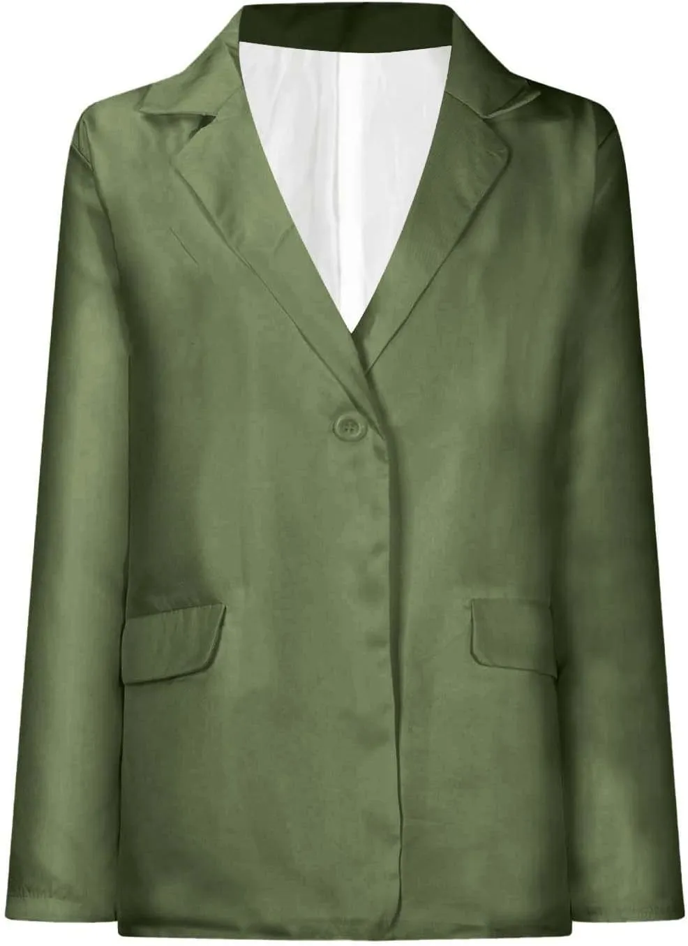 Womens Casual Blazers Open Front Business Long Sleeve Jackets Plus Size Lightweight Work Office Blazer Cardigan