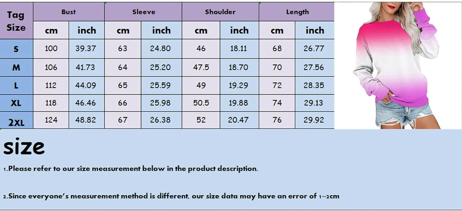 Womens Casual Crewneck Sweatshirt Long Sleeve Solid Color Shirt Soft Lightweight Loose Top Fall Clothes
