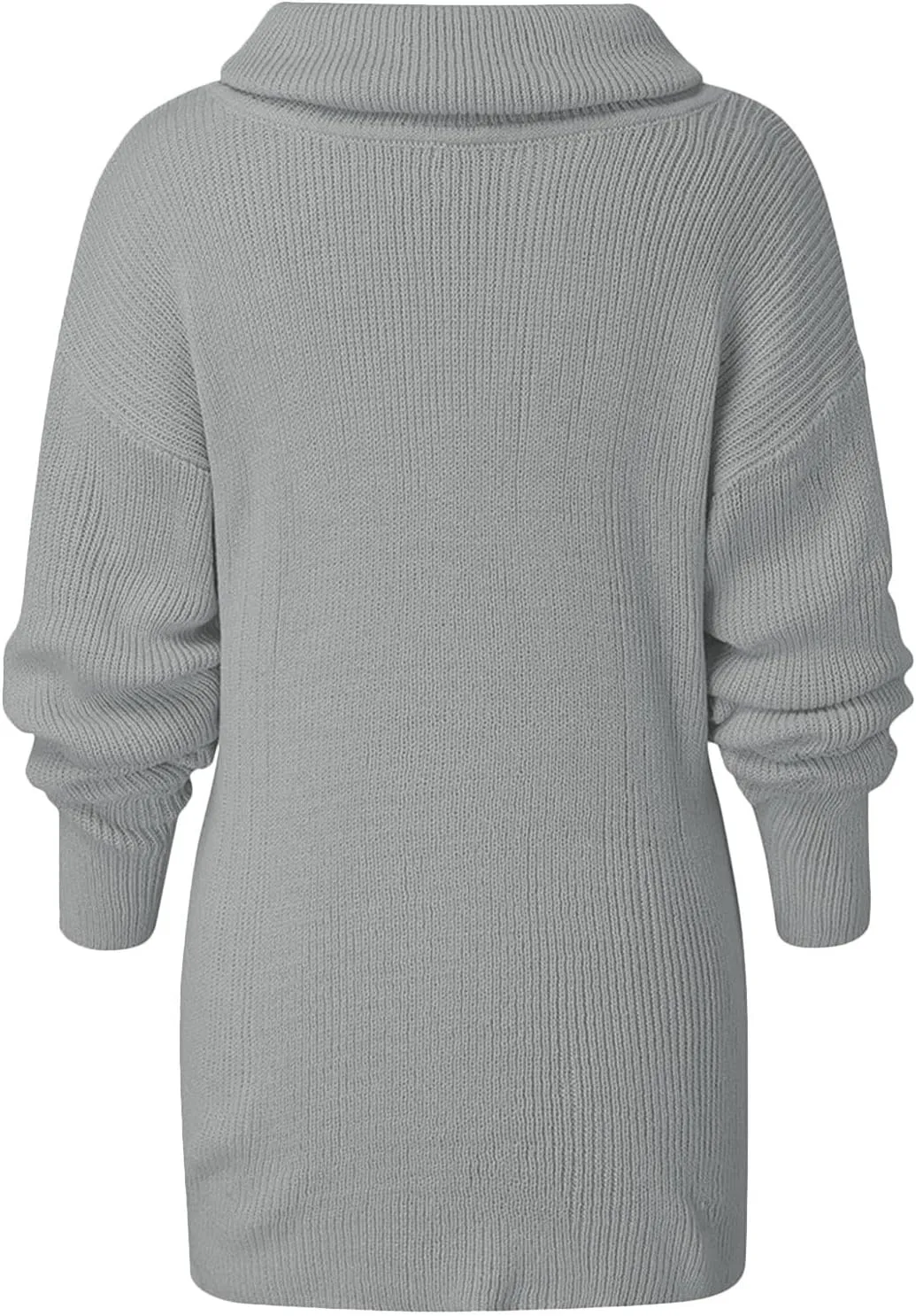 Womens Fall Oversized Sweaters 2023 Fashion Chic Turtleneck Batwing Long Sleeve Jumper Tops Soft Knitted Pullover