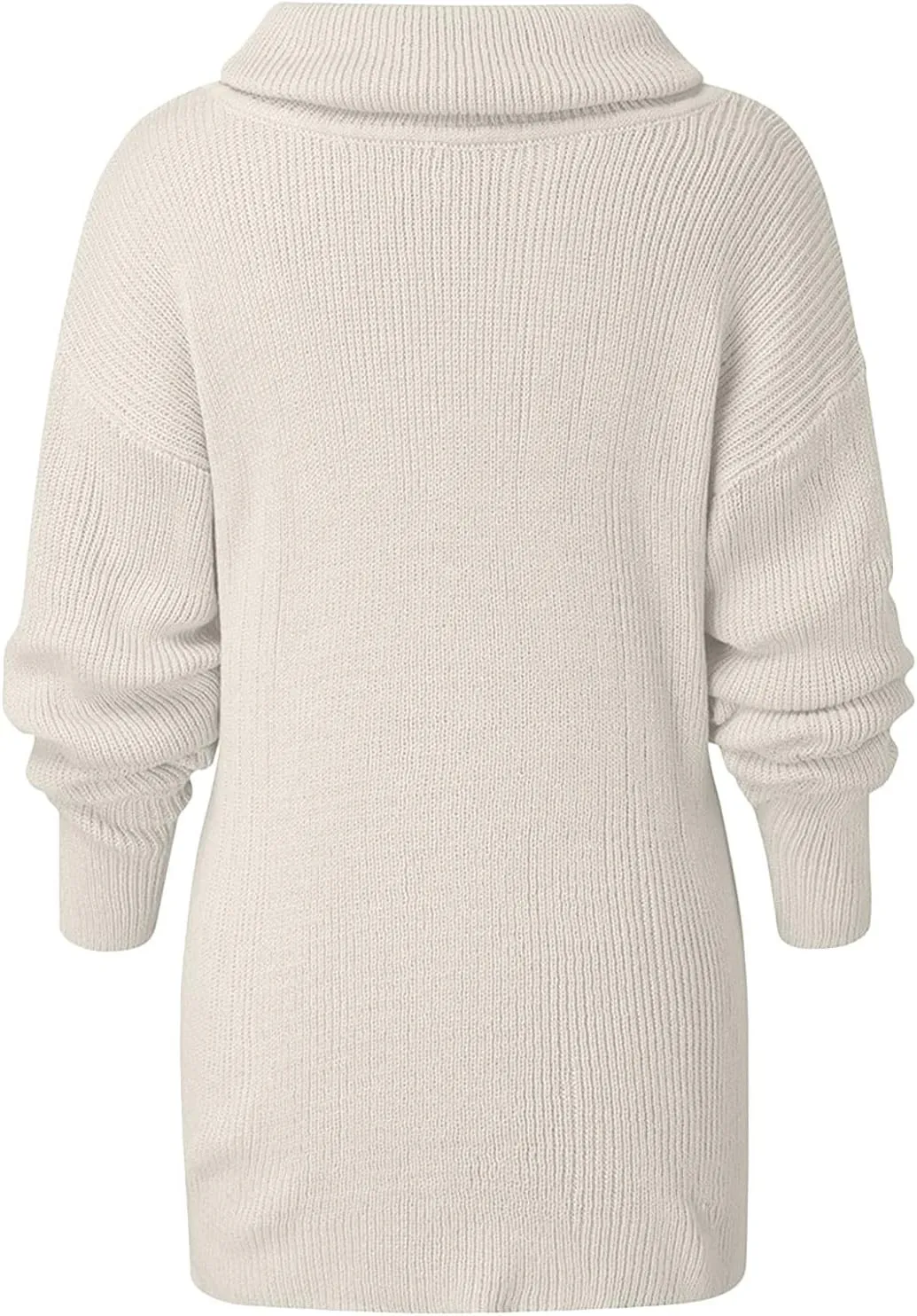 Womens Fall Oversized Sweaters 2023 Fashion Chic Turtleneck Batwing Long Sleeve Jumper Tops Soft Knitted Pullover