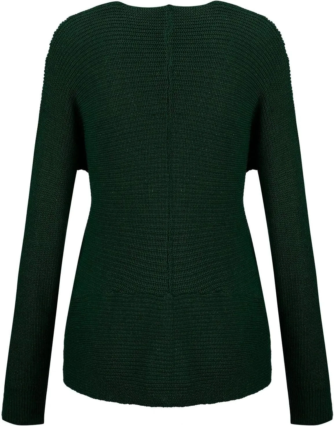Women's Fall Winter Top Shirt Long Sleeve V-Neck Sexy Elegant Sweaters Top Cross Front Sweater for Winter Men