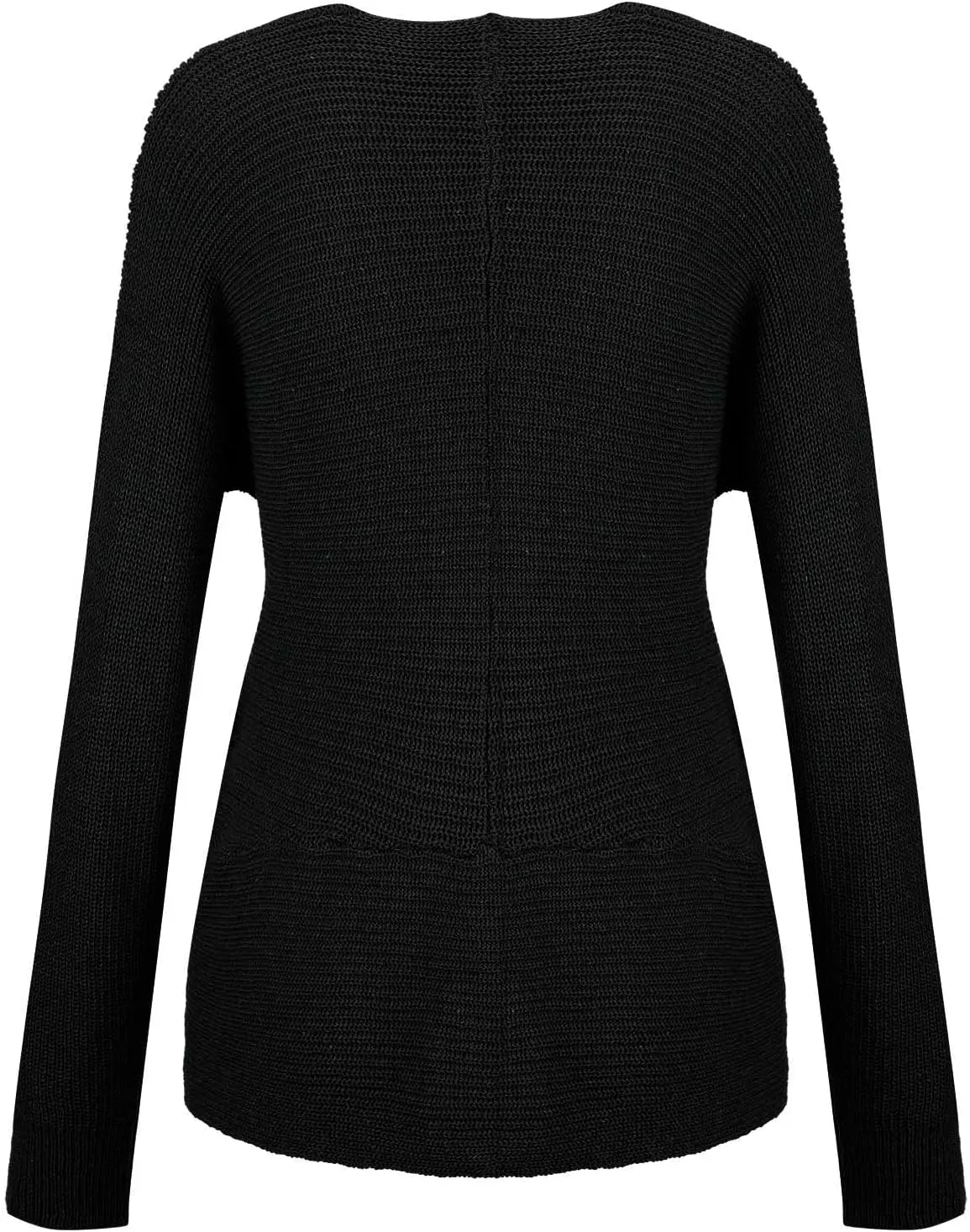Women's Fall Winter Top Shirt Long Sleeve V-Neck Sexy Elegant Sweaters Top Cross Front Sweater for Winter Men