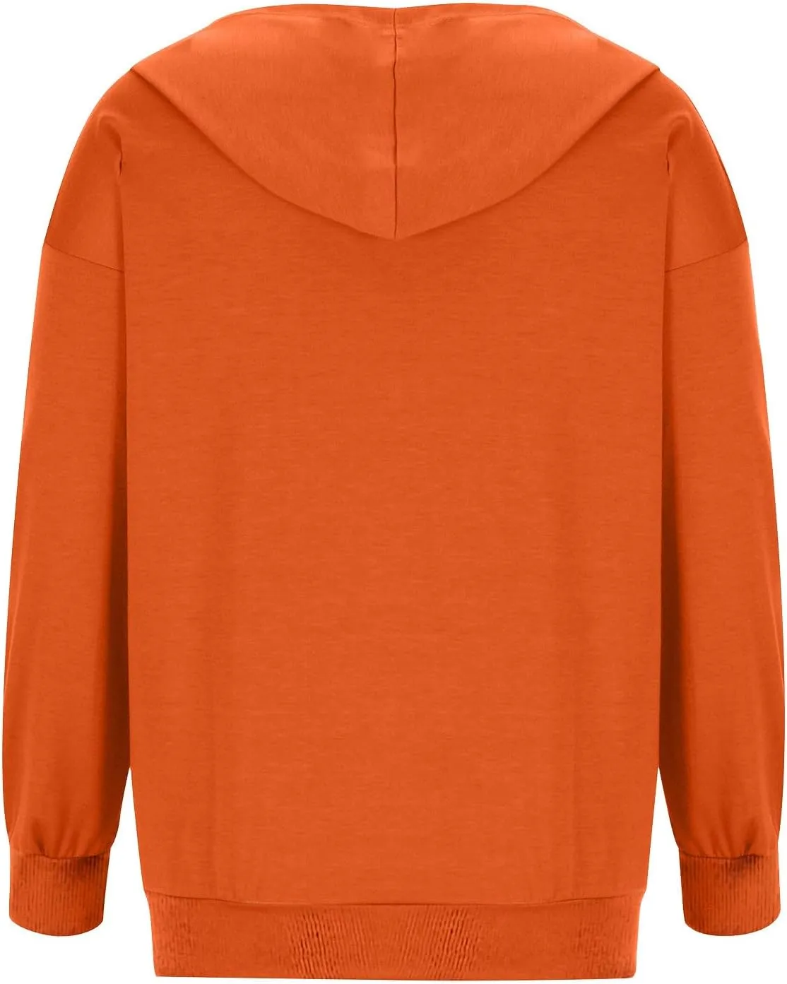 Womens Full Zip Up Hoodies Trendy 2023 Lightweight Fall Jackets Long Sleeve Solid Tunic Tops Hooded Zipper Sweatshirts