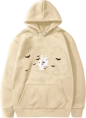 Women's Letter Graphic Print Long Sleeve Drawstring Oversized Hoodie Fashion Fall 2024 Sweatshirt Pullover Top