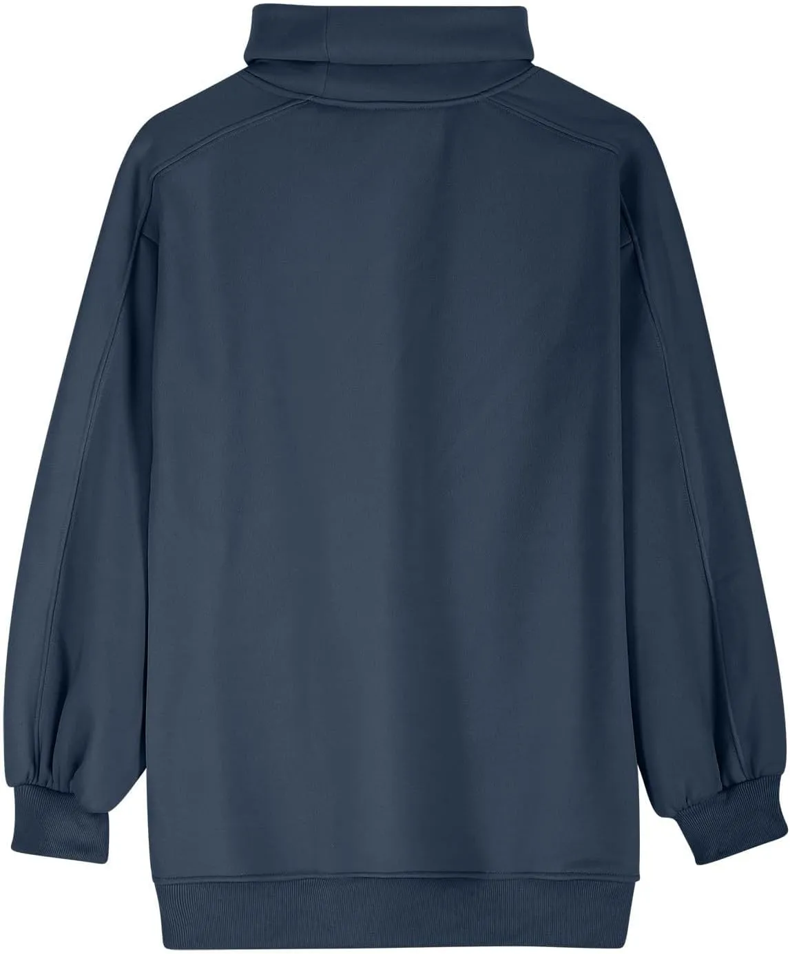Women's Long Sleeve Cowl Neck Sweatshirt Oversized Pullover Casual Loose Sweatshirts Plus Size Soft Tunic Tops