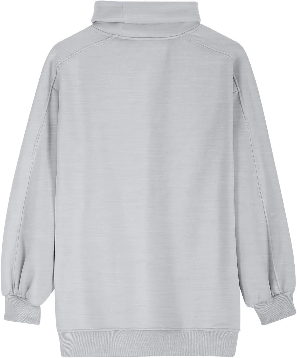 Women's Long Sleeve Cowl Neck Sweatshirt Oversized Pullover Casual Loose Sweatshirts Plus Size Soft Tunic Tops