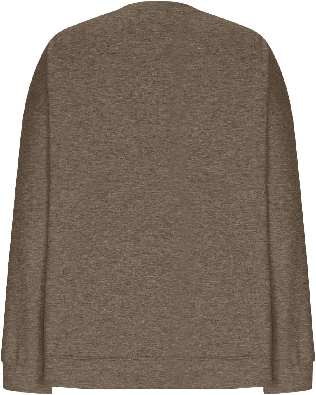 Womens Loose Sweatshirts Crewneck Letter Print Long Sleeve Hoodies Fall Workout High Low Hem Slit Tops for Teen Girls
