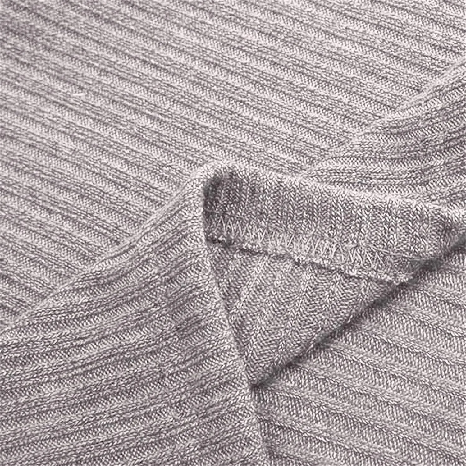 Women's Mock Turtleneck Sweaters Fashion Warm Winter Long Sleeve Pullover Cable Knit Sweaters Soft Jumper