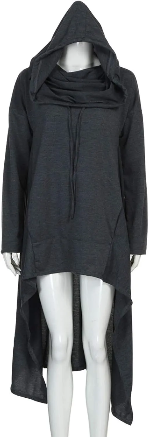 Womens Novelty Hoodies Pocket Sleeve Sweatshirt Long Shirt Tops Women Women's Blouse Fall Clothes with Pocket Sweaters