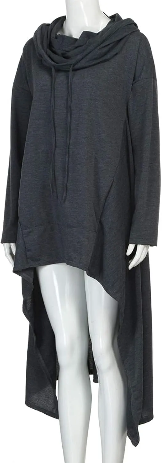 Womens Novelty Hoodies Pocket Sleeve Sweatshirt Long Shirt Tops Women Women's Blouse Fall Clothes with Pocket Sweaters