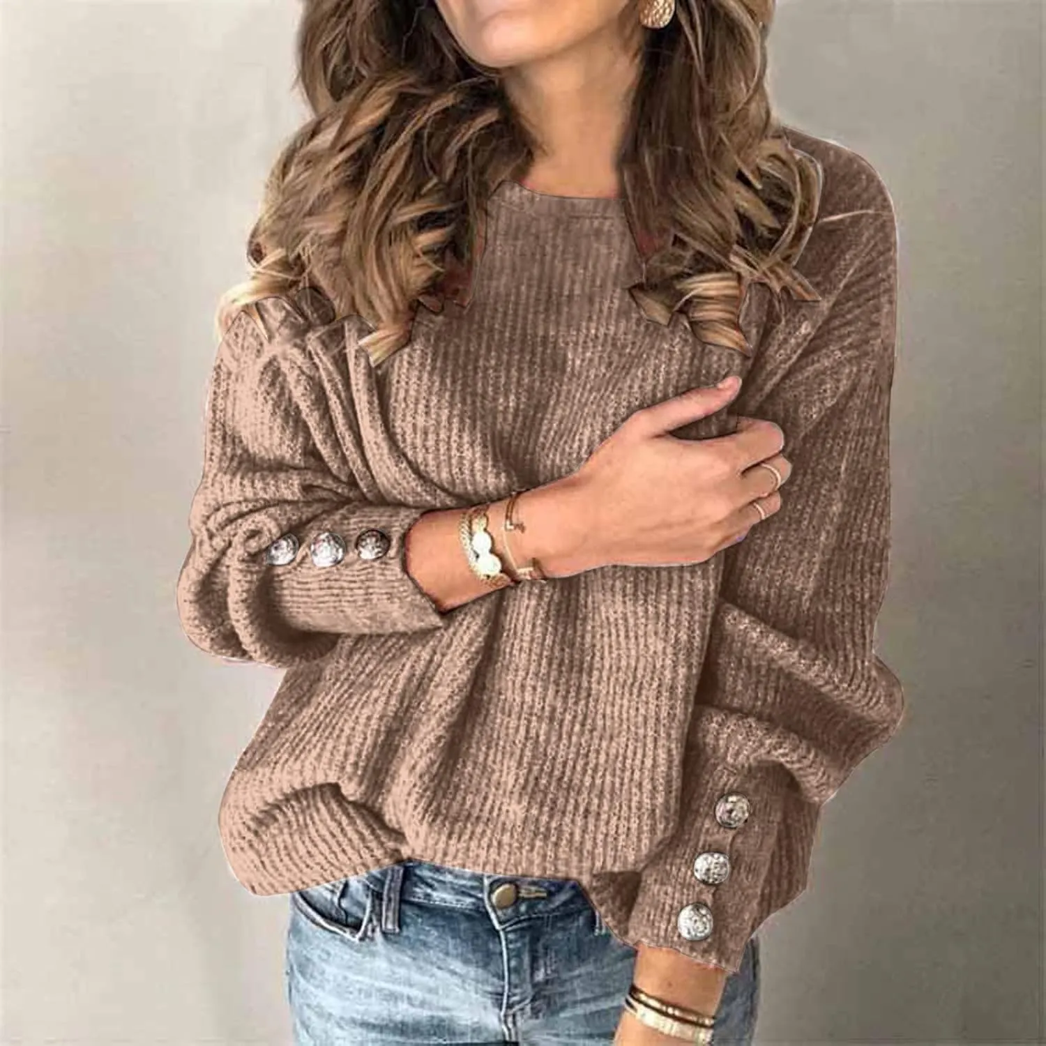 Women's Oversized Turtleneck Sweaters Pullover Chunky Sweaters Cowl Neck Long Sleeve Slouchy Winter Solid Knit Sweaters