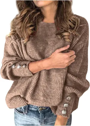 Women's Oversized Turtleneck Sweaters Pullover Chunky Sweaters Cowl Neck Long Sleeve Slouchy Winter Solid Knit Sweaters