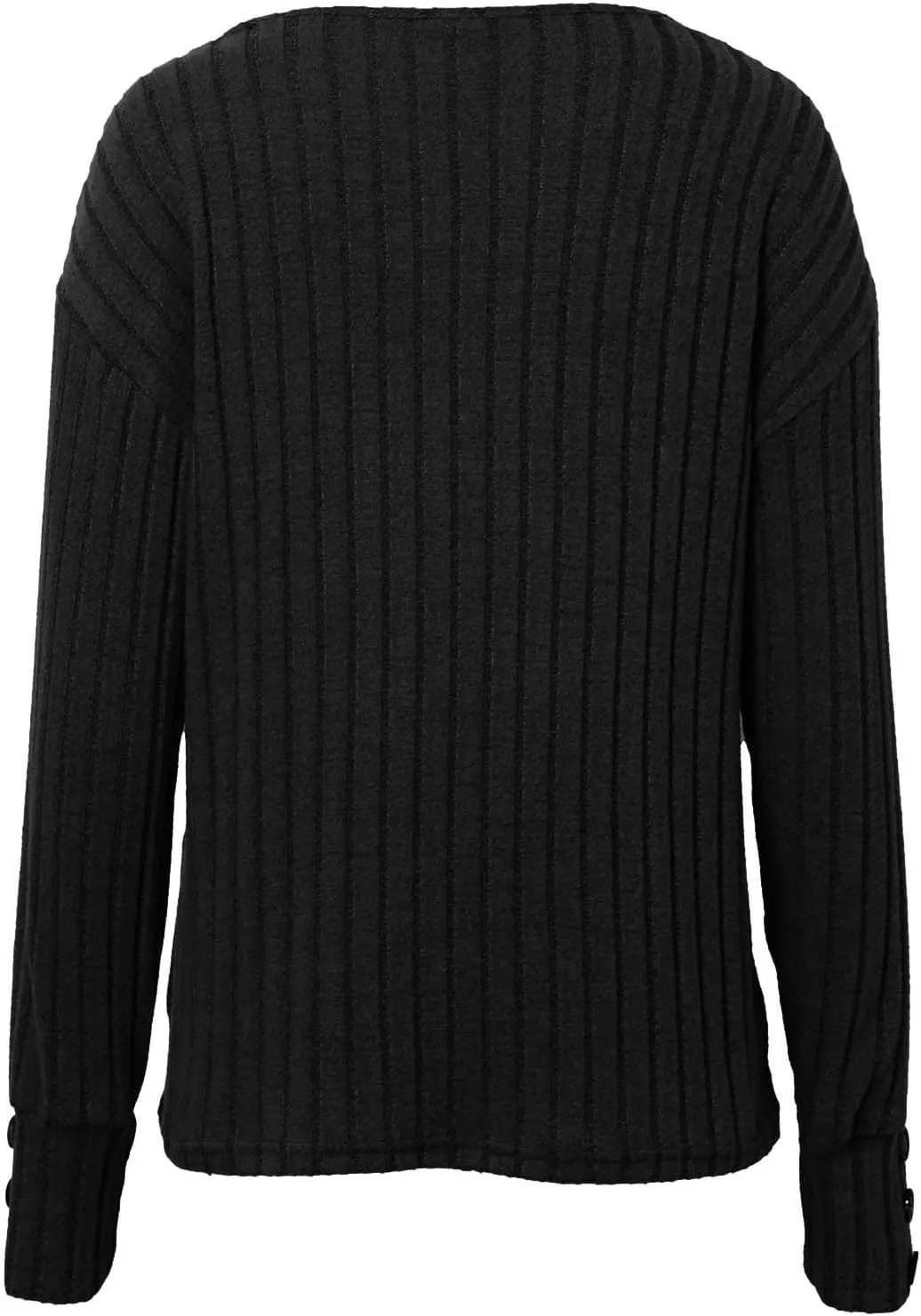 Womens Soft Long Sleeve V Neck Shirts Knitted Pullover Tunics Tops Casual Fall Lightweight Cozy Sweaters 2024