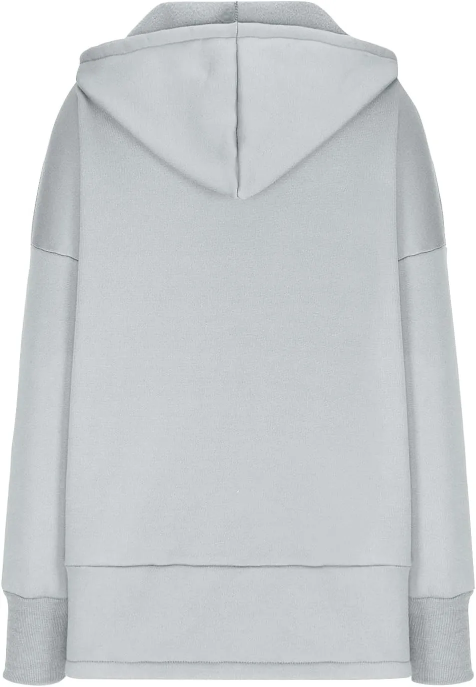 Womens Zip Up Hoodies Sweatshirts Fall Fashion Outfits 2024 Casual Long Sleeve Drawstring Loose Jackets with Pockets