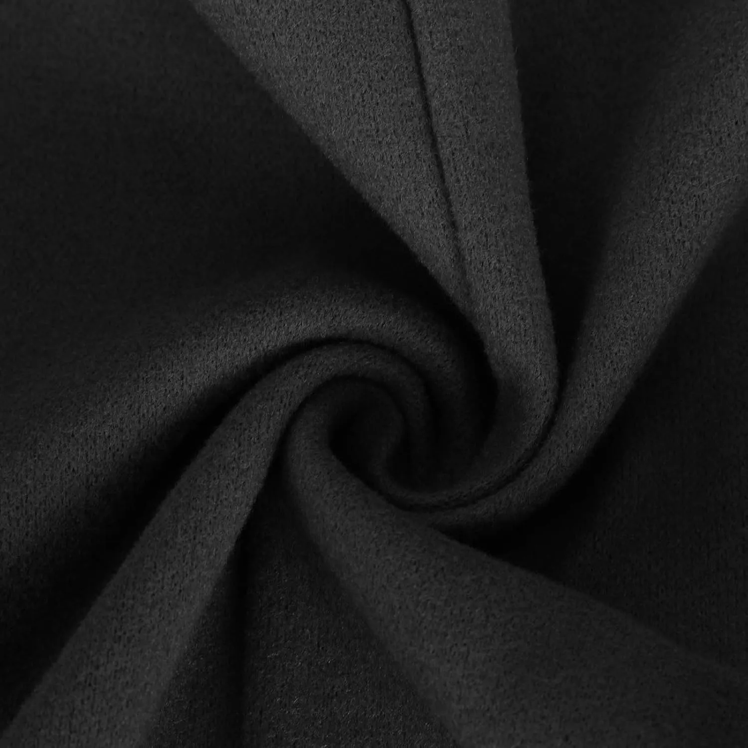 Wool Trench Coat for Women Double Breasted Notched Lapel Peacoat Mid-Long Winter Jackets Overcoats with Pockets