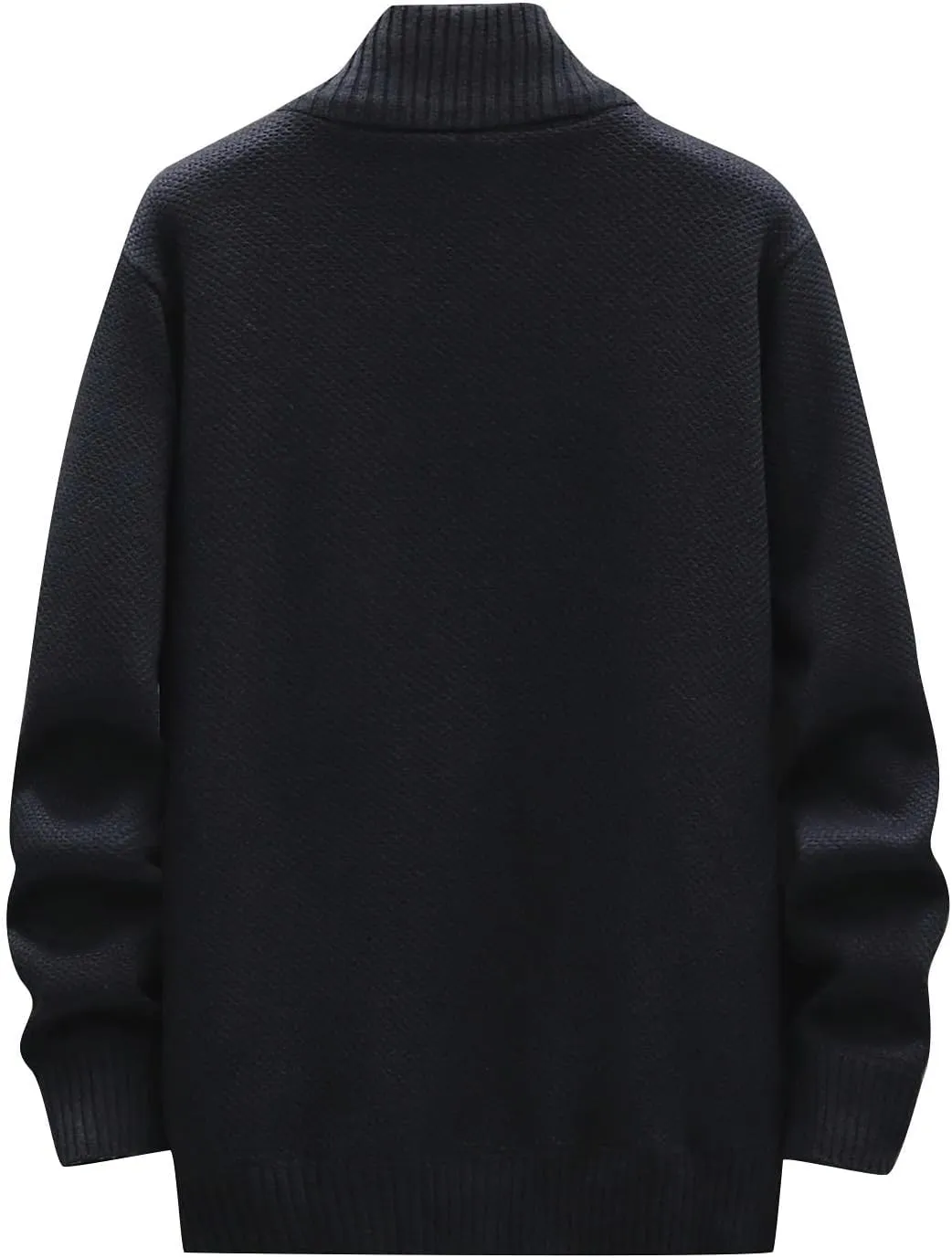 Ymosrh Jackets for Men Fashion Autumn and Winter Men's Loose Cardigan Warm Lapel Hooded Jacket Sweater Jackets