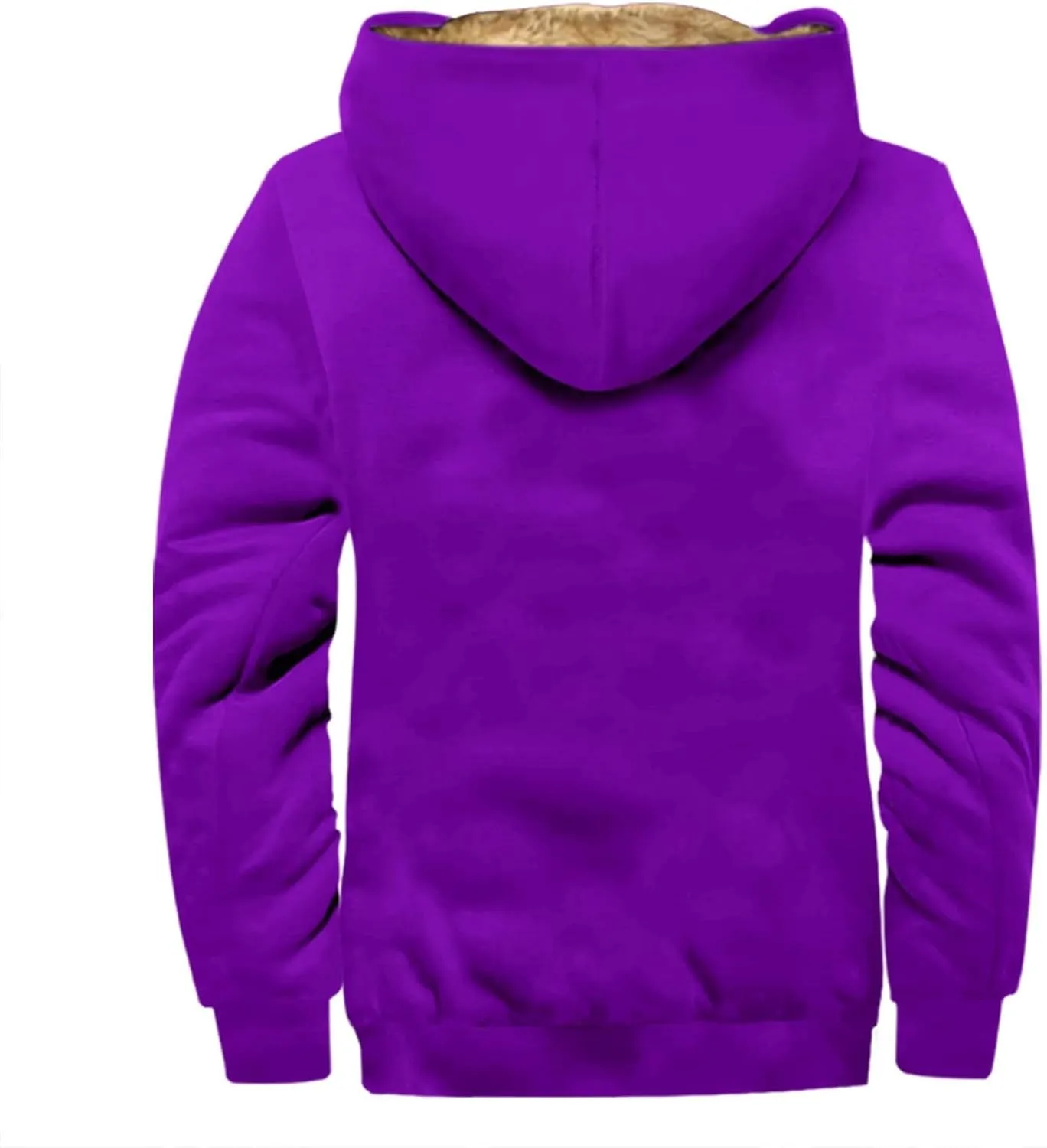 Ymosrh Men's Sweatshirt Fleece Hoodie Zip Up Fall Winter Solid Pullover Sweatshirt Casual Jacket Coat Hoodies, S-5XL