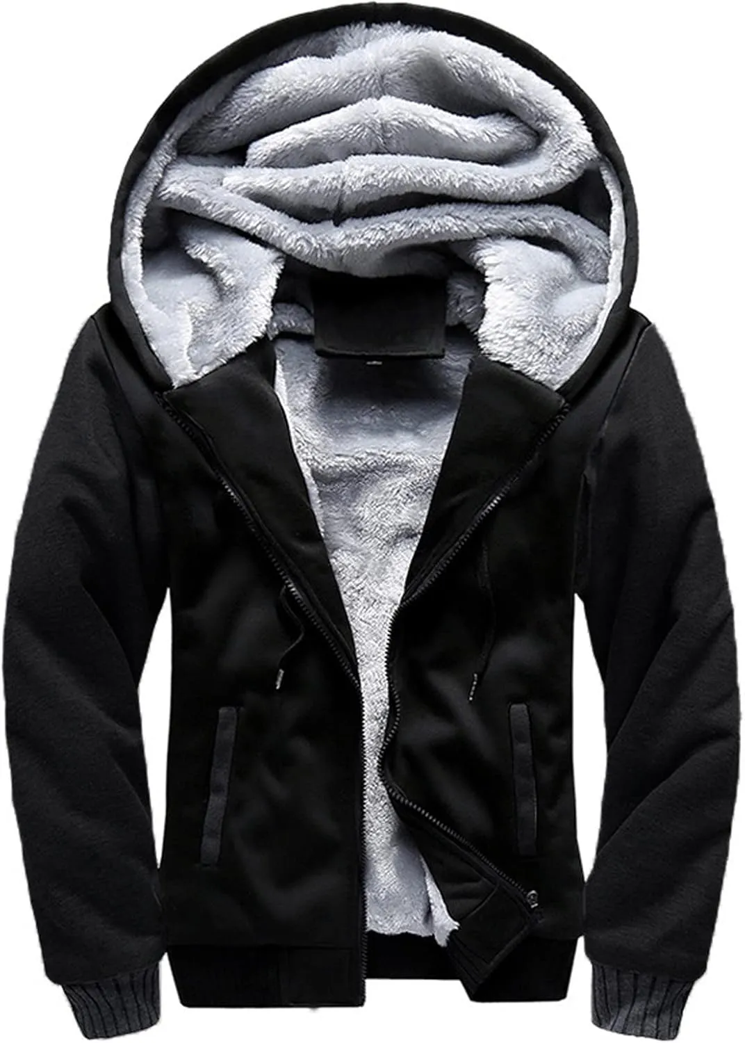 Ymosrh Sport Jackets For Men Men‘S Zipper Pullover Long Sleeve Hooded Sweatshirt Tops Blouse Mens Jackets