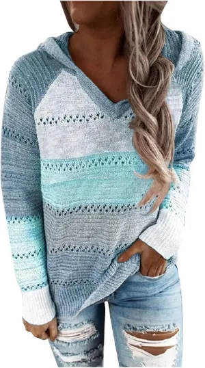 Ymosrh Women's Sweaters Fall 2023 Crewneck Long Sleeve Oversized Fuzzy Knit Chunky Warm Pullover Sweater Top, S-5XL