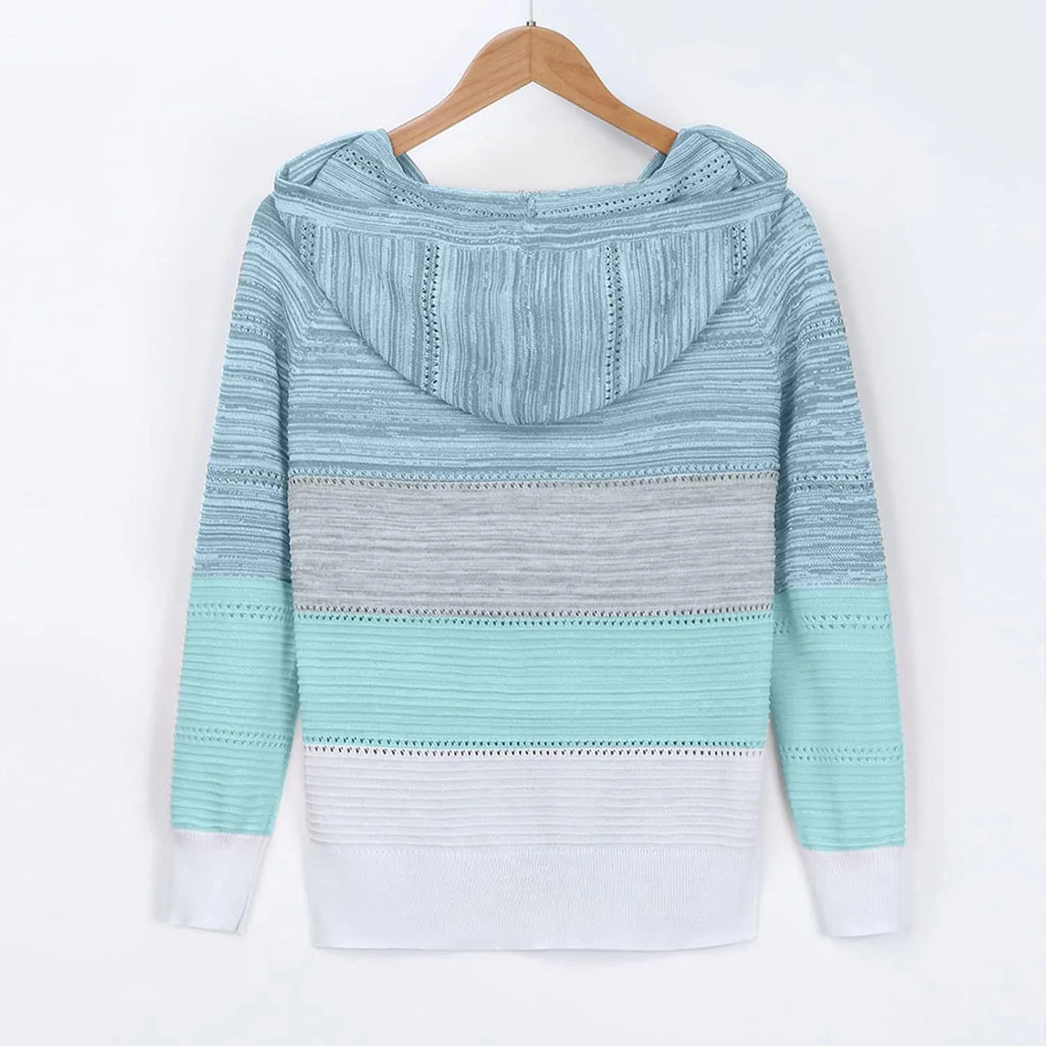 Ymosrh Women's Sweaters Fall 2023 Crewneck Long Sleeve Oversized Fuzzy Knit Chunky Warm Pullover Sweater Top, S-5XL