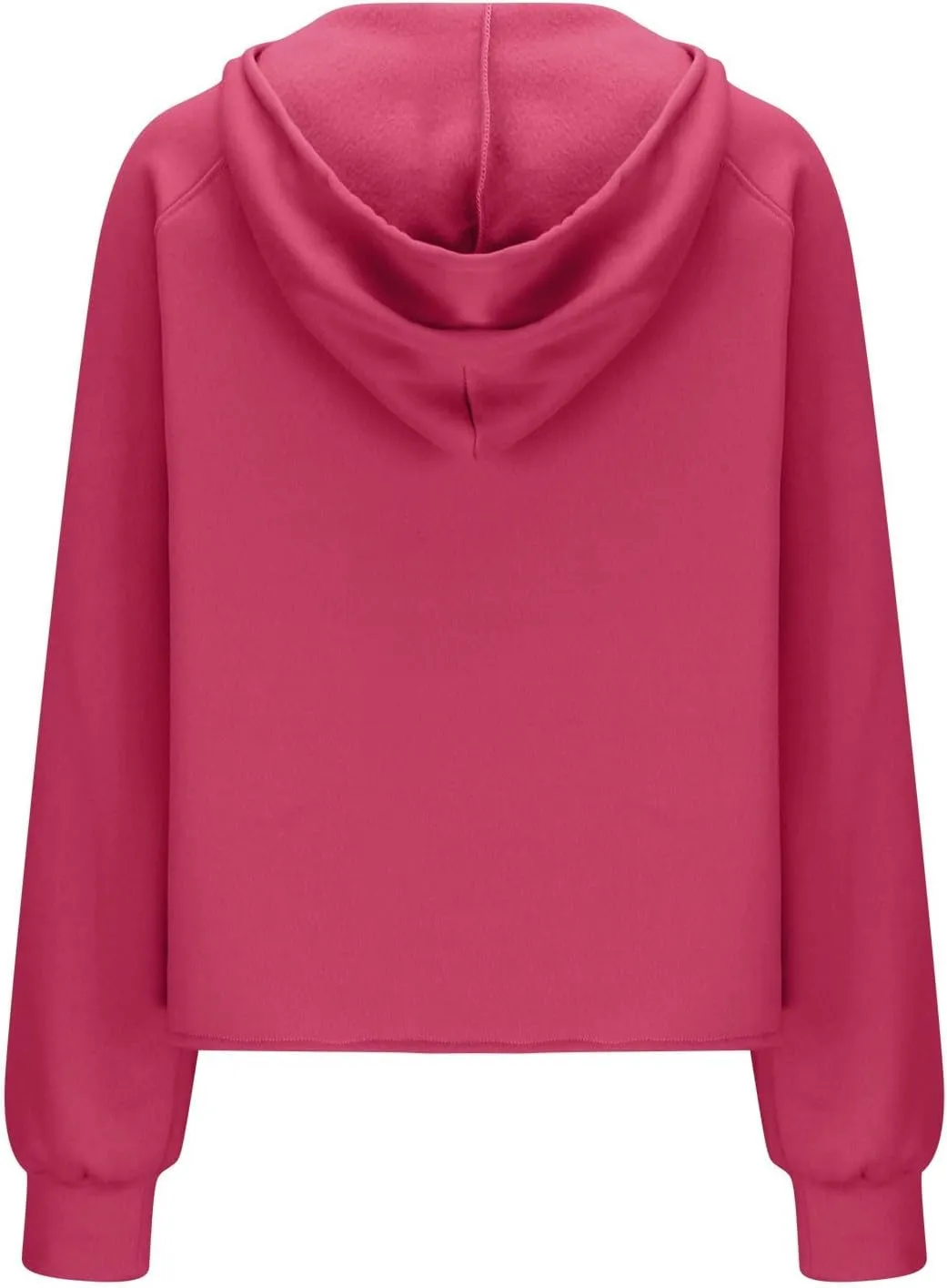 YRAETENM Half Zip Sweatshirt Women Oversized Cropped Fleece Jackets Long Sleeve Workout Hoodies Fall Clothes with Pockets