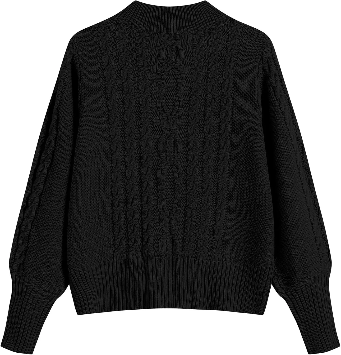 ZAFUL Women's Cardigan Sweaters Cropped Button Down Cable Knit Lightweight Jackets Fall Fashion 2024