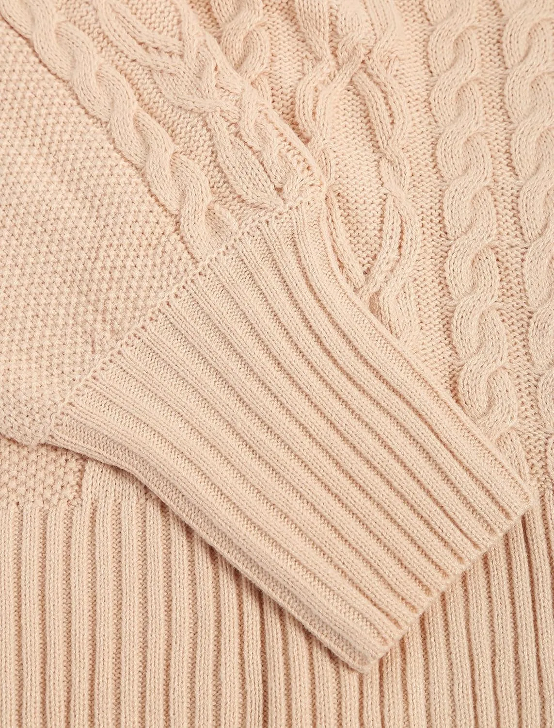 ZAFUL Women's Cardigan Sweaters Cropped Button Down Cable Knit Lightweight Jackets Fall Fashion 2024