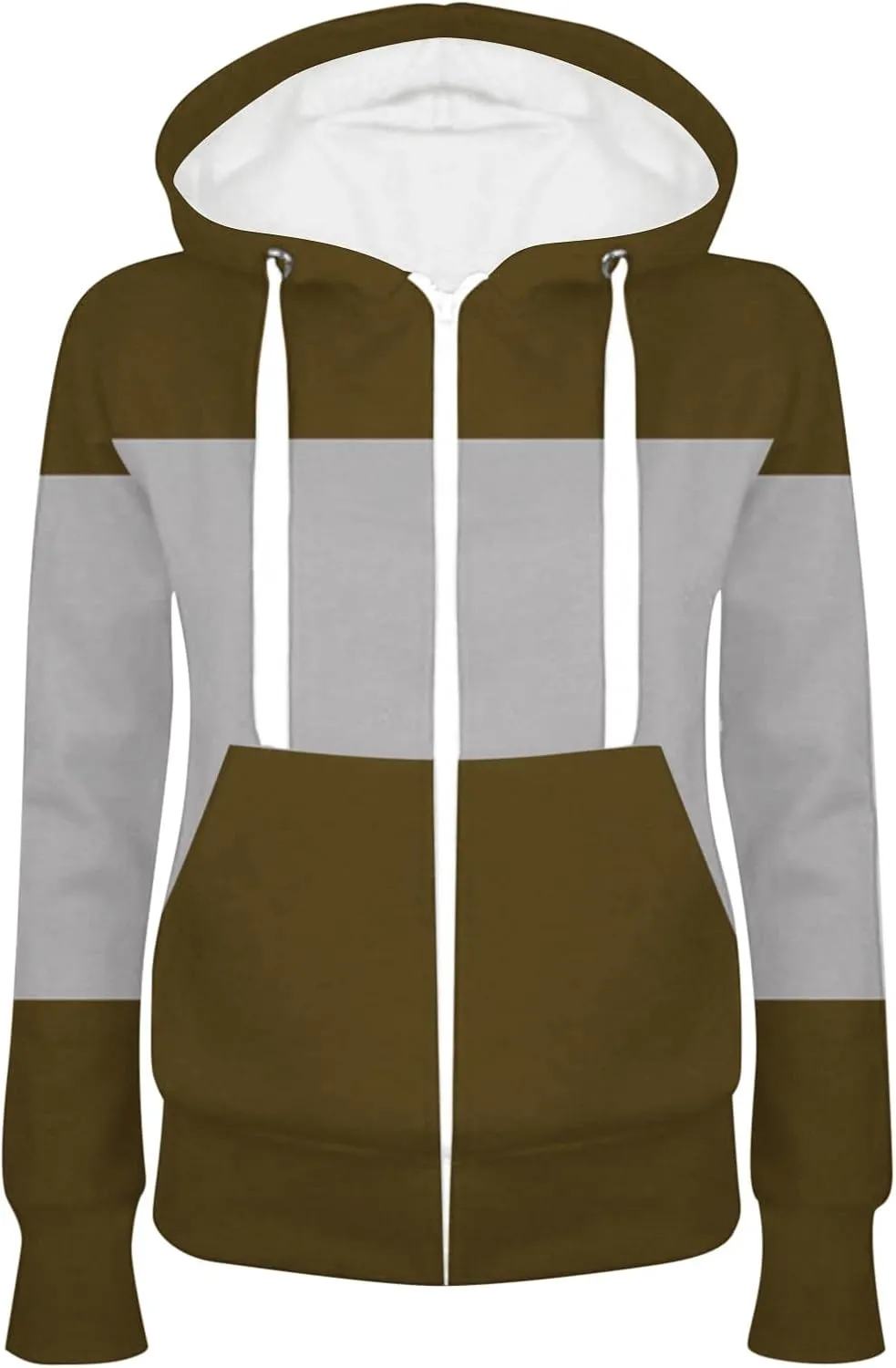 Zip Up Hoodies for Women Long Sleeve Casual Sweatshirts Boyfriend Fit Cozy Loungewear Premium Jackets Daily Coats