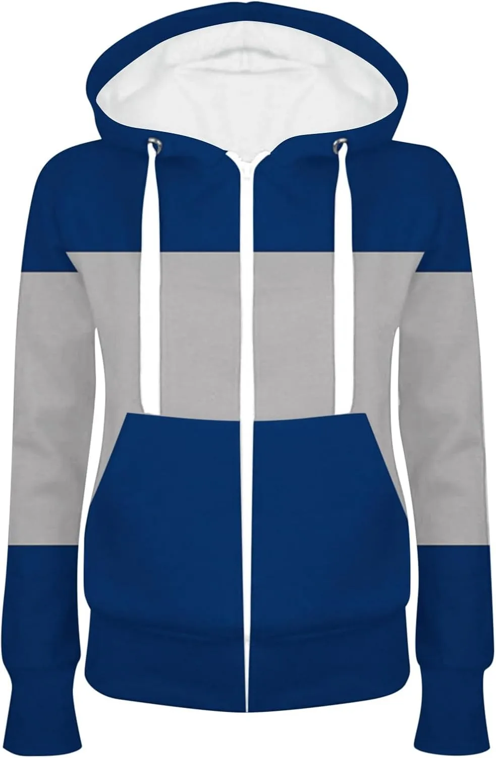 Zip Up Hoodies for Women Long Sleeve Casual Sweatshirts Boyfriend Fit Cozy Loungewear Premium Jackets Daily Coats