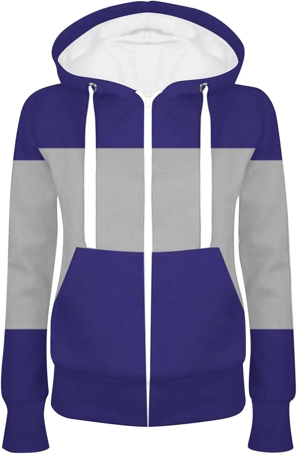 Zip Up Hoodies for Women Long Sleeve Casual Sweatshirts Boyfriend Fit Cozy Loungewear Premium Jackets Daily Coats